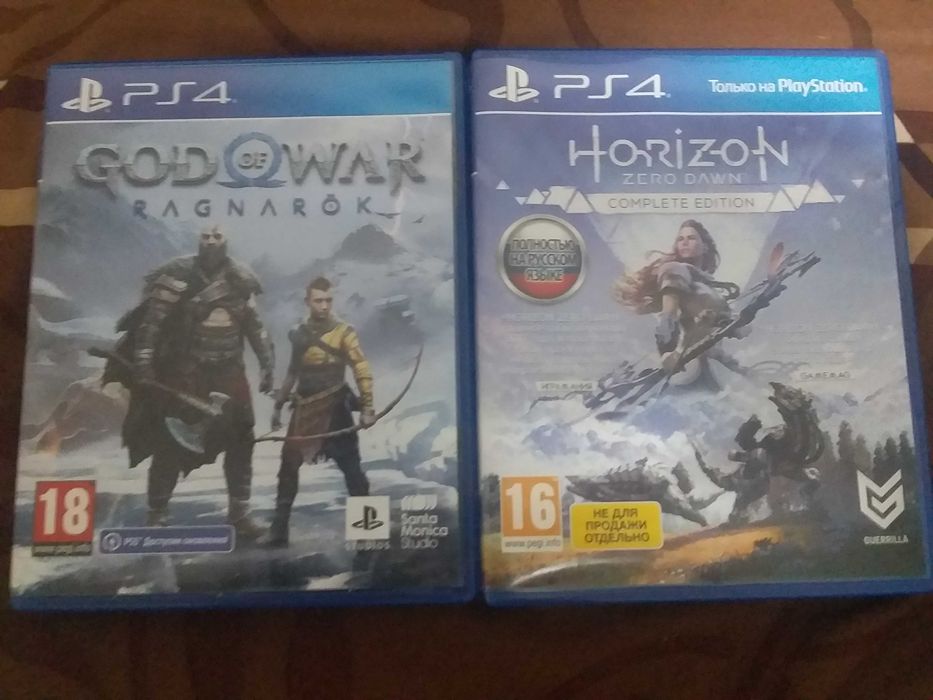 PS4 діски з іграми без коробок