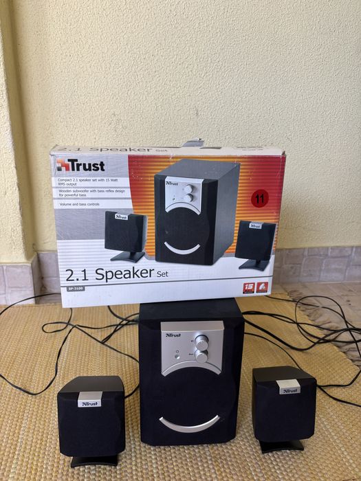 Sistema de Som Trust 2.1 Speaker Set (SP-3100)