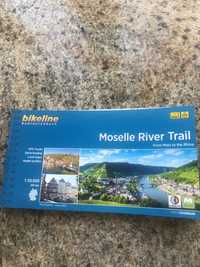 Przewodnik rowerowy Moselle River Trail  w jęz. angielskim z mapami