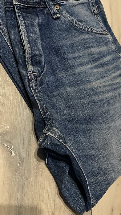 Spodnie Jack&Jones 29/32 Loose Fit męskie jeansy bawełna granatowe