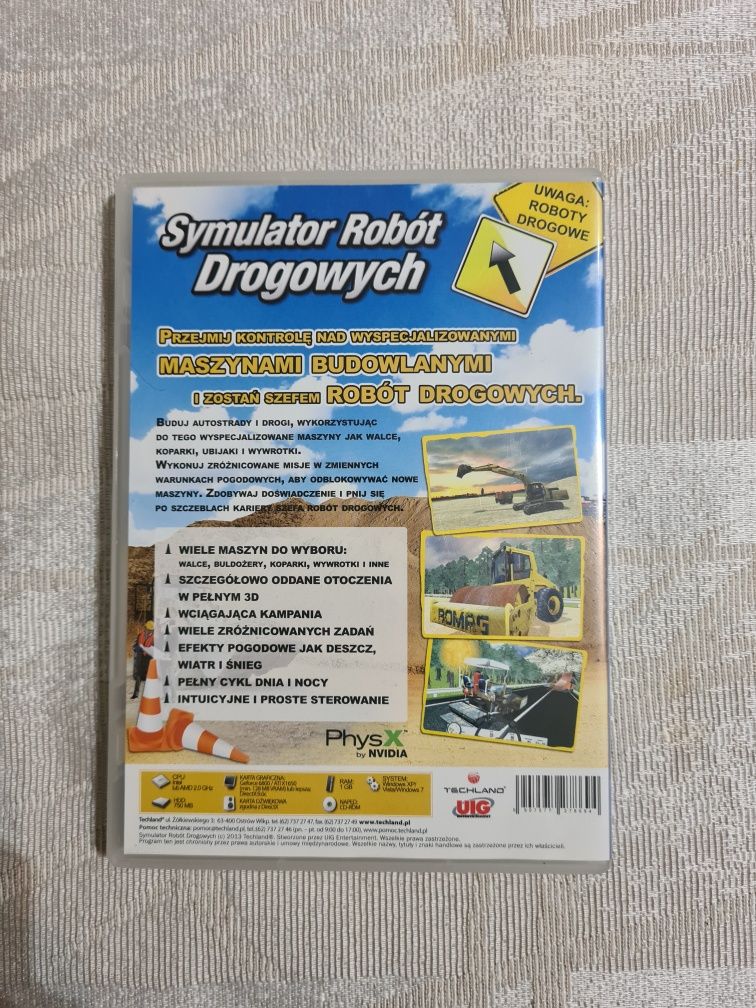 Symulator robót drogowych gra