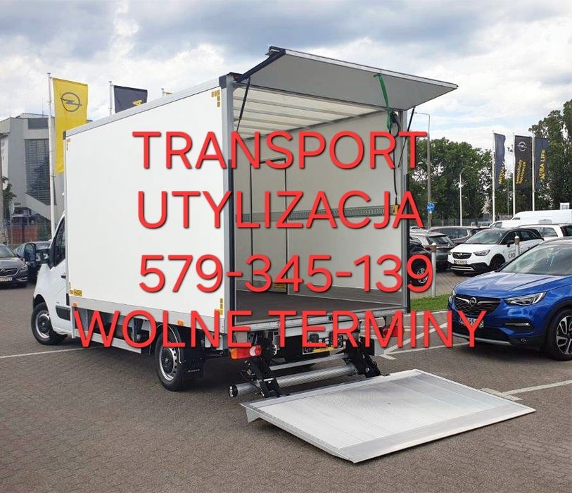 Przeprowadzki transport utylizacja wywóz gruzu opróżnianie mieszkań