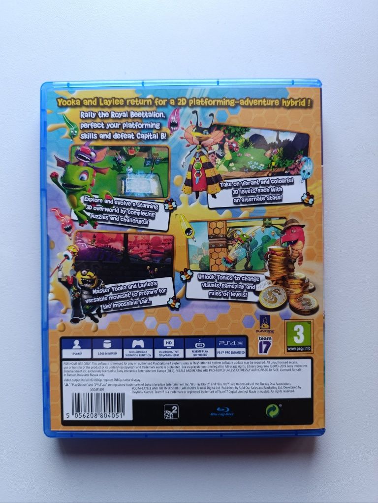 Yooka-Laylee and The Impossible Lair PS4