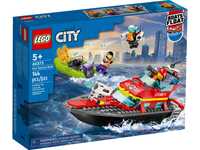 Lego 60373 Łódź strażacka, Unosi się na Wodzie