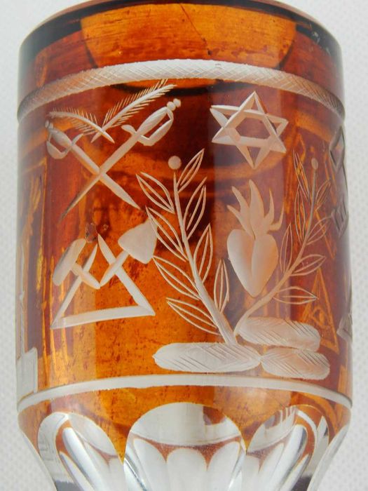 Kielich MASOŃSKI XIX/XX wiek