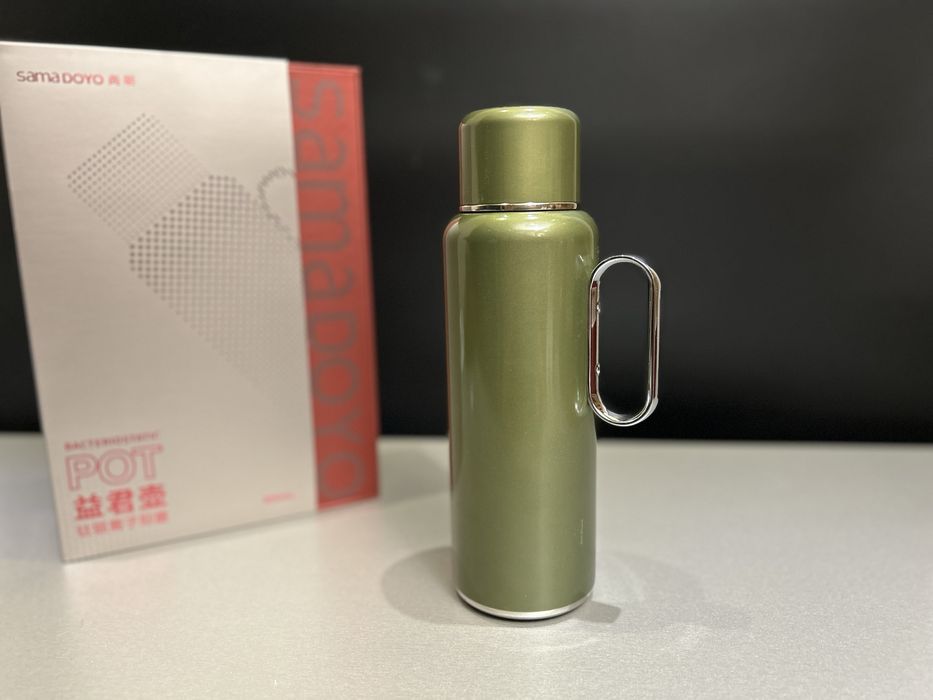 Термос для чаю з індикатором температури на 800 мл Samadoyo MC-11J