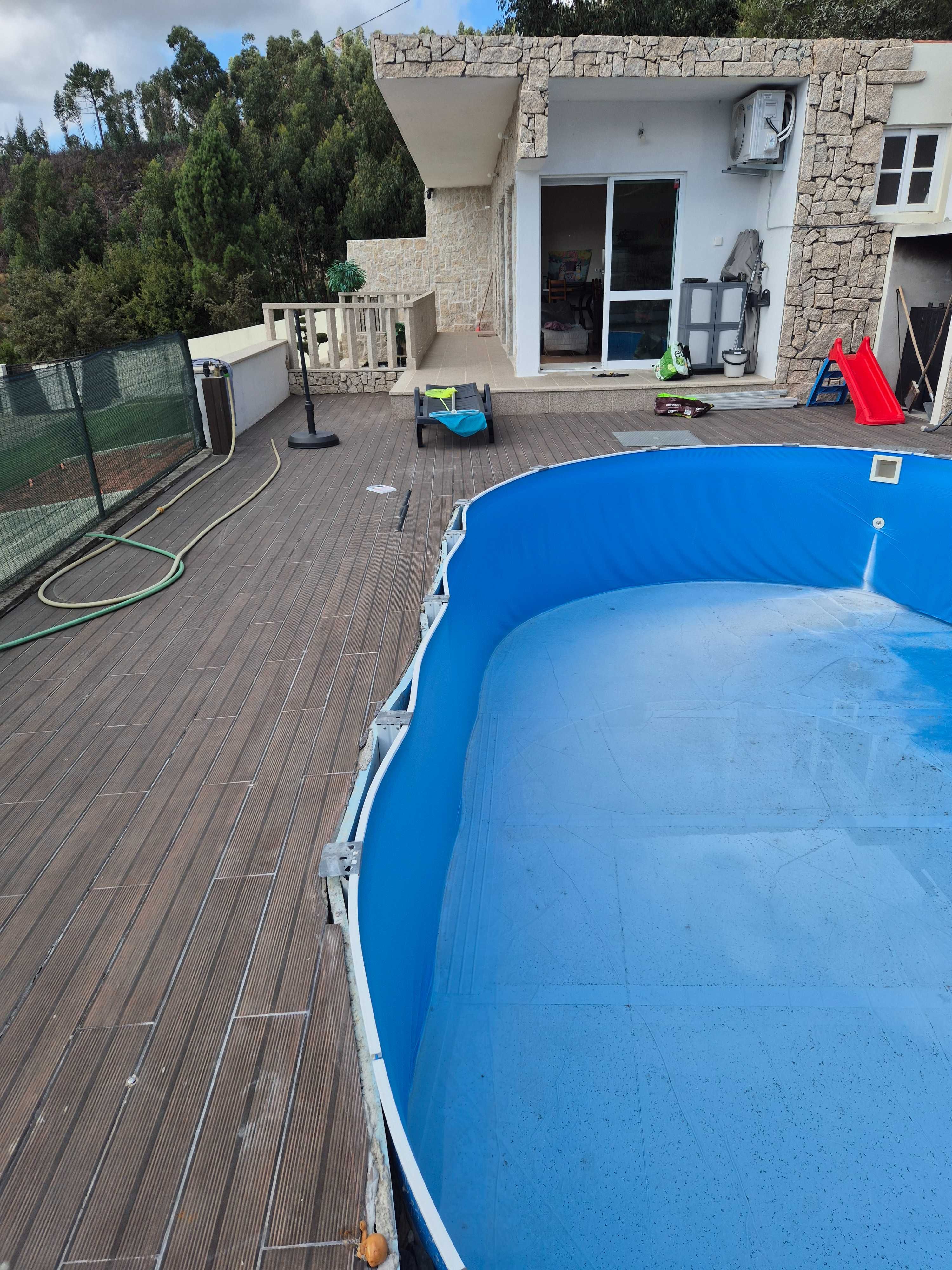 Piscina gre 7.30x3.75x1.20
