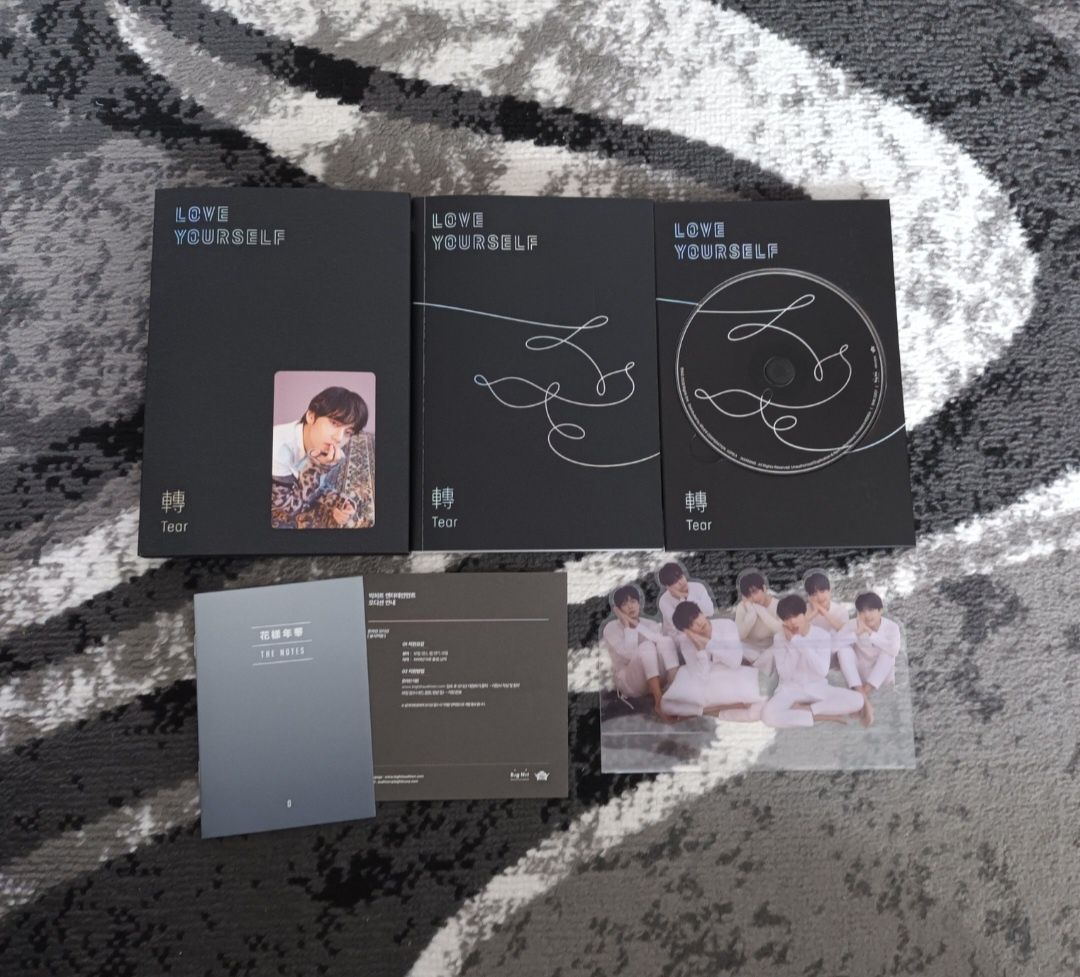 BTS album Love Yourself: Tear ver O photocard Taehyunga