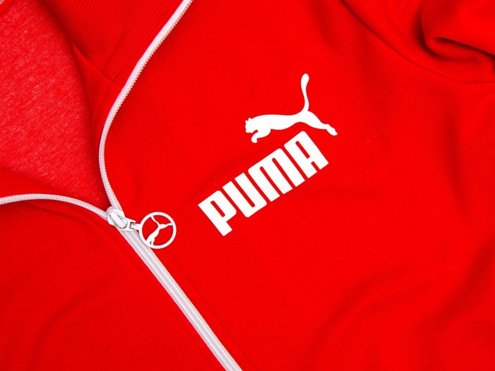 Винтажная олимпийка Puma, спортивная кофта Пума, размер S