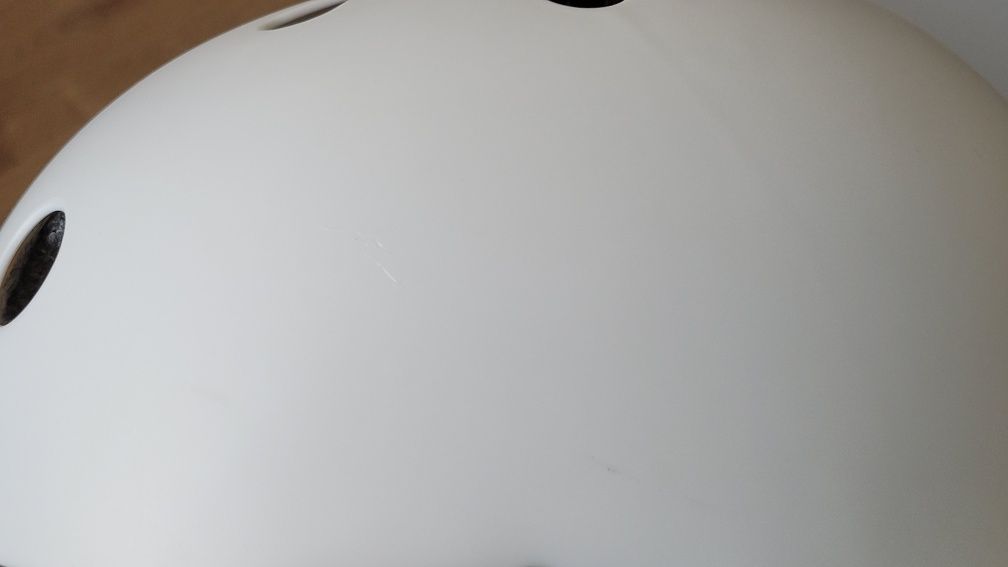Kask rowerowy dla dzieci Lionelo Helmet, S, 50-56 cm, biały