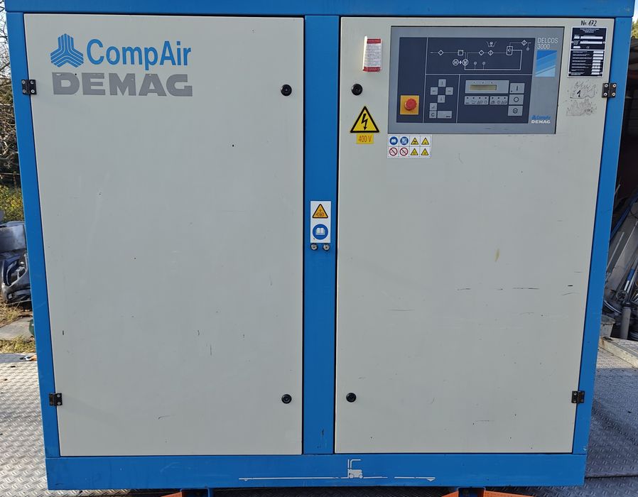 Sprężarka śrubowa / kompresor compair demag rally ra100 55Kw 9.8m3