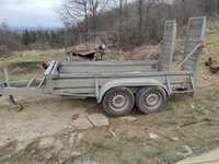 SANDHAUS  Przyczepa ciężarowa 1994r masa 590kg SandHaus DMC 2500kg Zamiana Sanok
