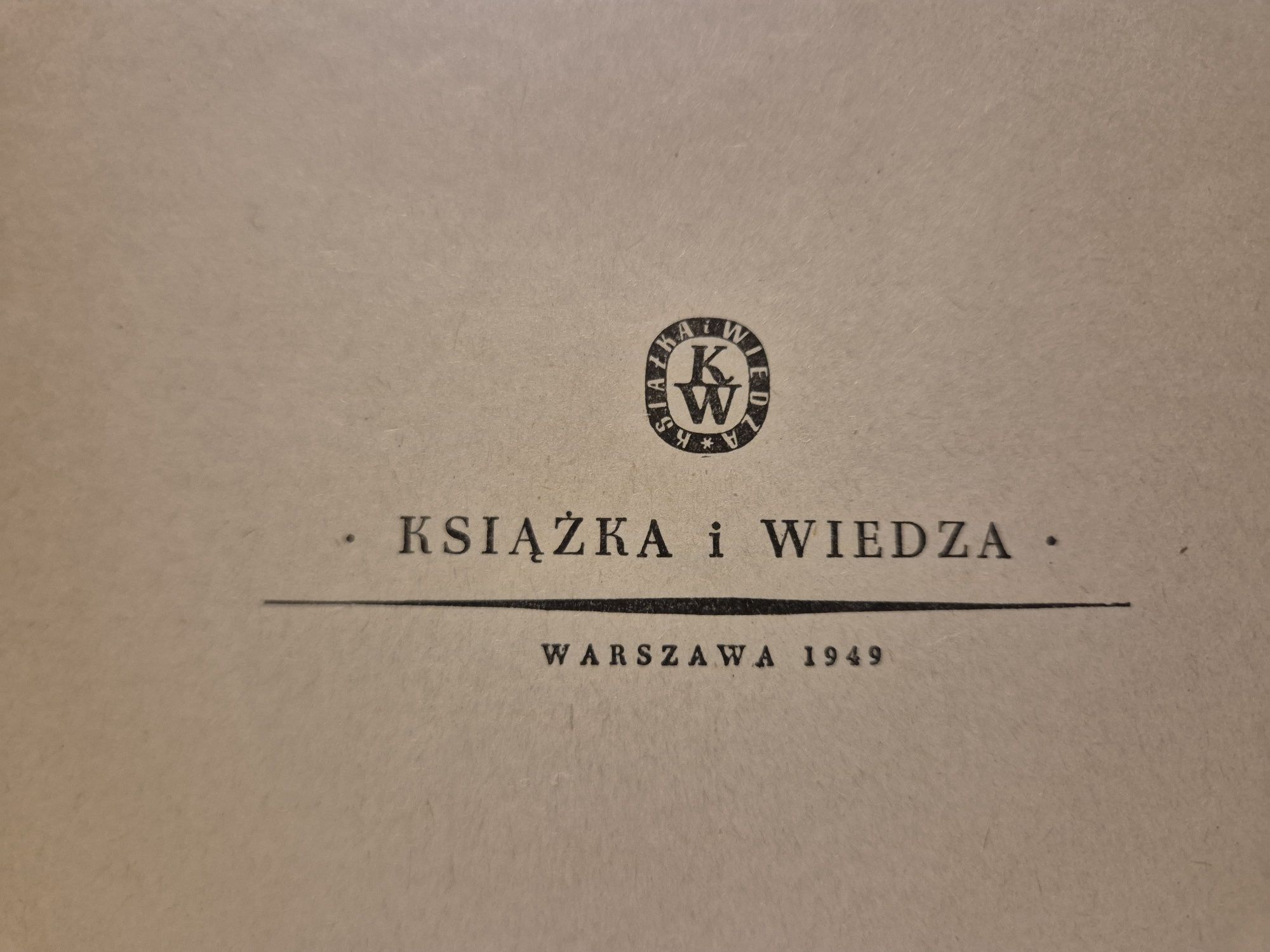 Bolesław Prus "Faraon" 1949 r