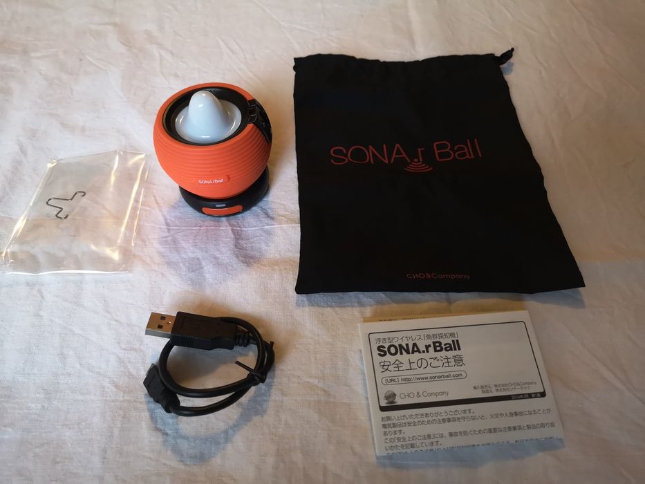 Sonar echosonda wędkarska