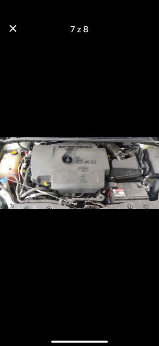 Silnik toyota avensis t27  2,0d4d przebieg 149 tys