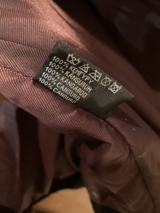 Полушубок мужской ANTONYO JACOBY мех кенгуру