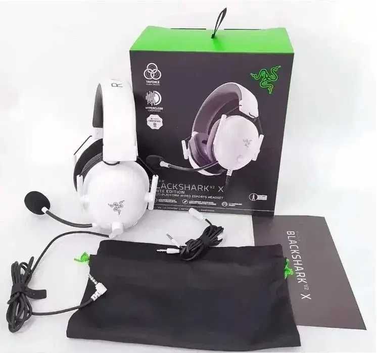 НОВІ ‼️ Razer Blackshark V2 X Білий \ Чорний колір