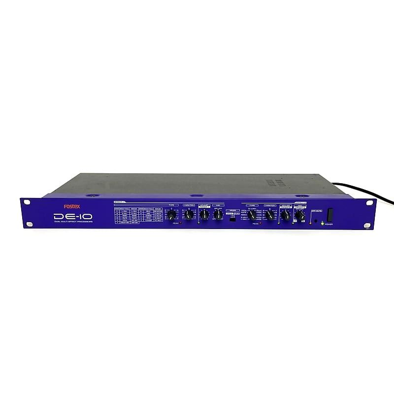 Fostex DE-10 24-bit Processador de Efeitos