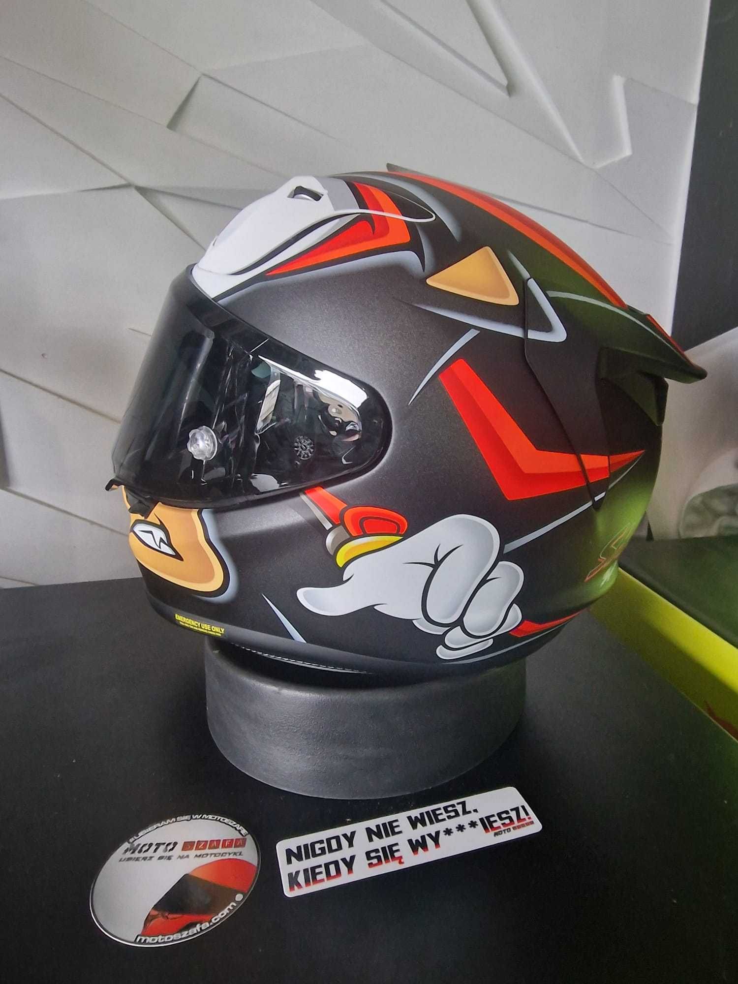 Kask motocyklowy HJC RPHA 12 Shadow THE HEDGEHOG XS'S'M'L'XL