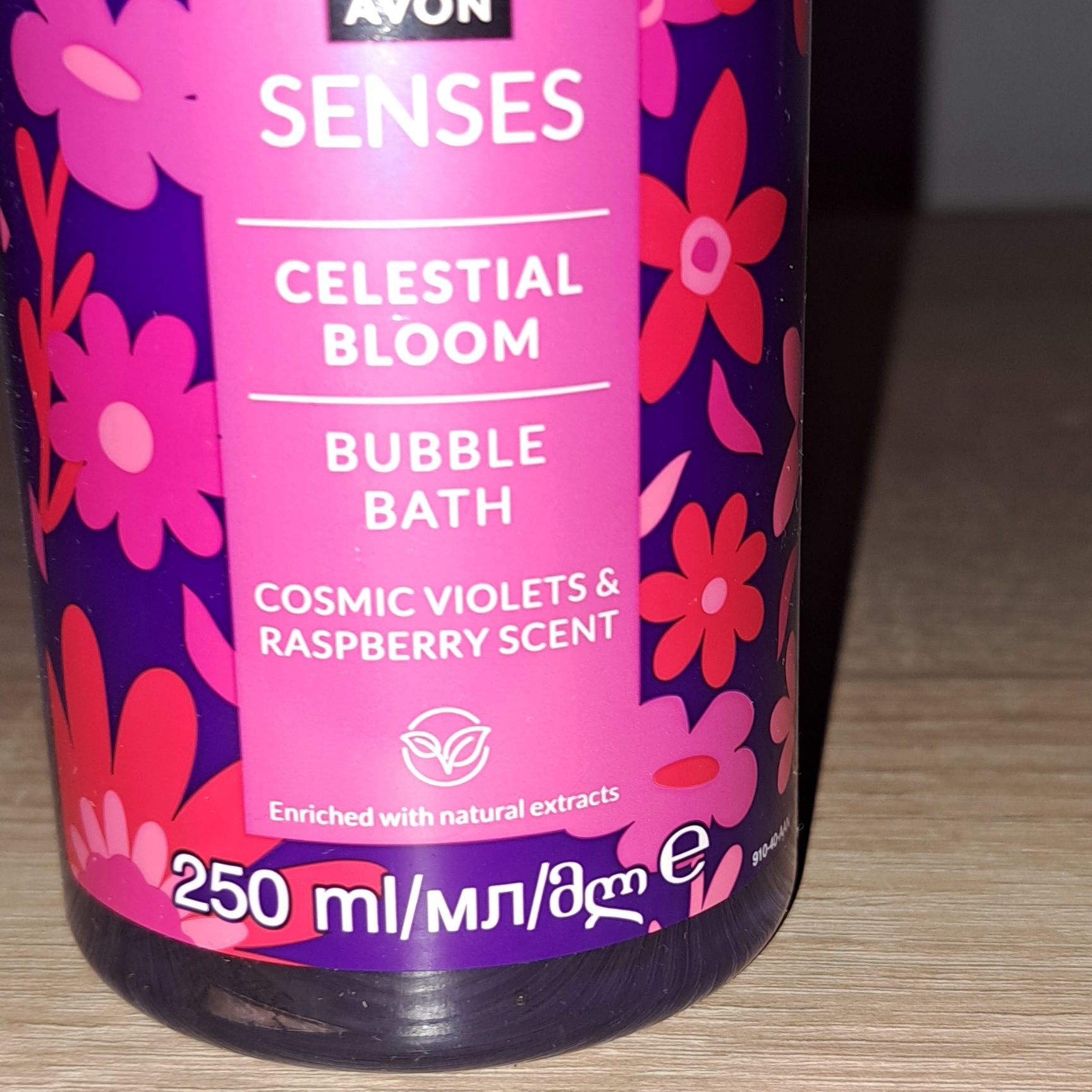 AVON Płyn do kąpieli Celestial Bloom kosmiczny fiołek malina 250ml