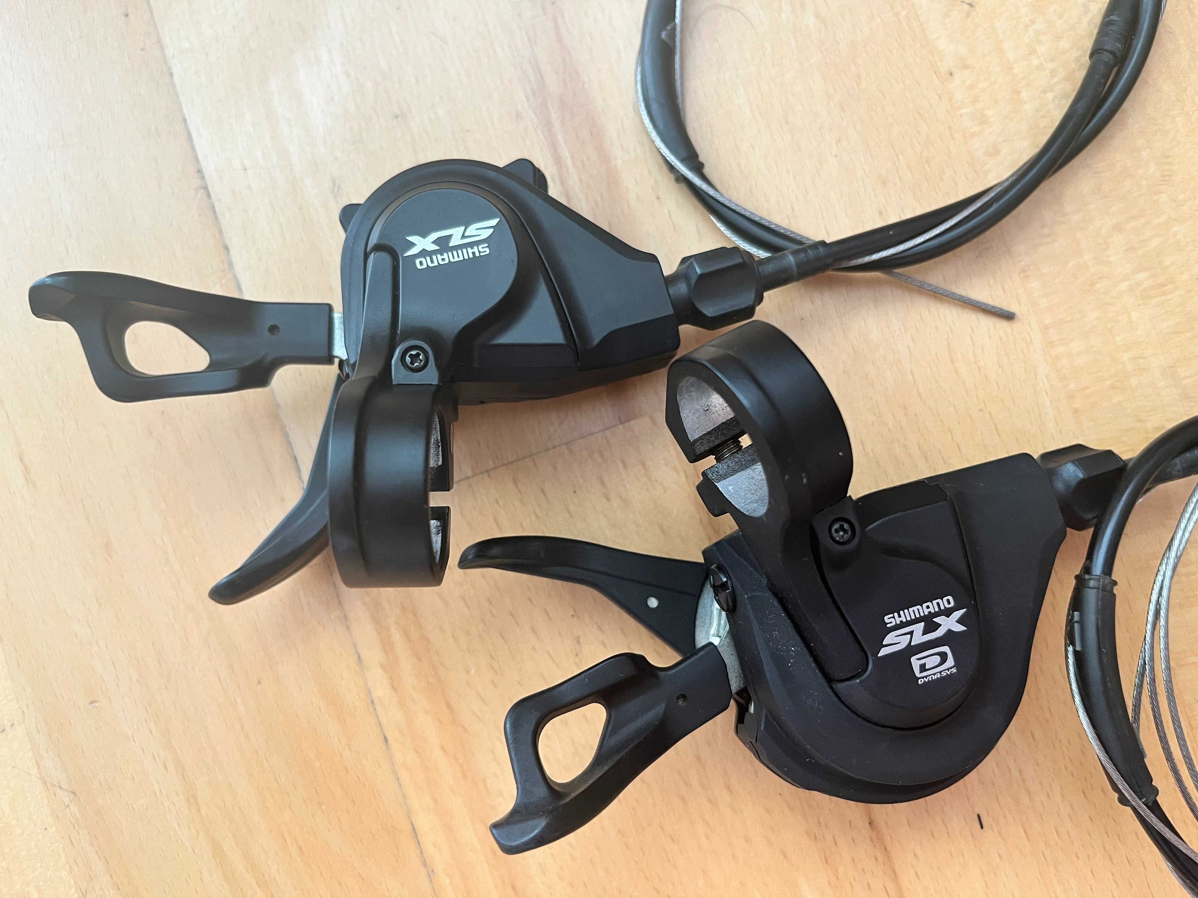 Manetki Shimano SLX 3x10 PRZÓD i TYŁ Deore Sram XTR XT Alivio NX GX