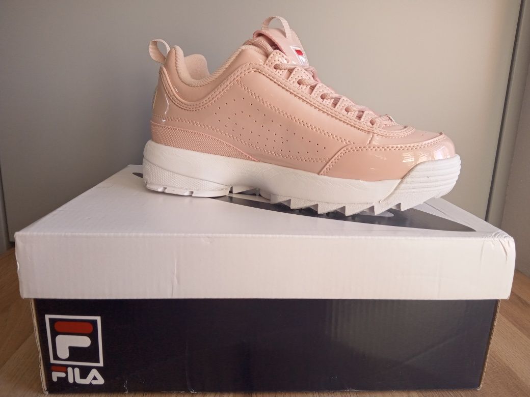 Buty Sportowe sneakersy Fila Disruptor Pink r.37.5