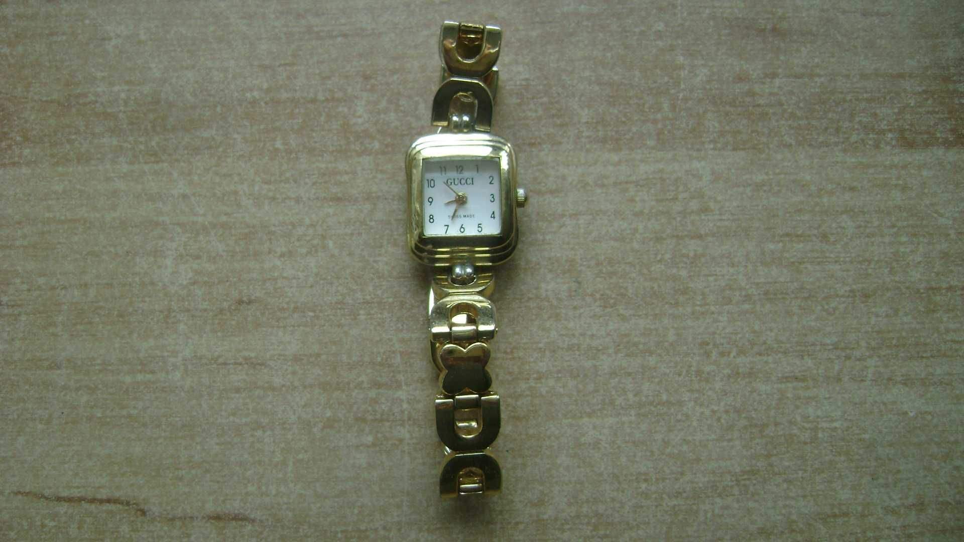 Starocie z PRL - Zegarek damski GUCCI swiss made = do naprawy