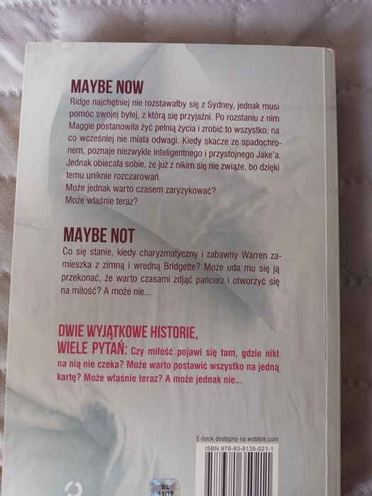 Maybe now Colleen Hoover książka obyczajowa/romans