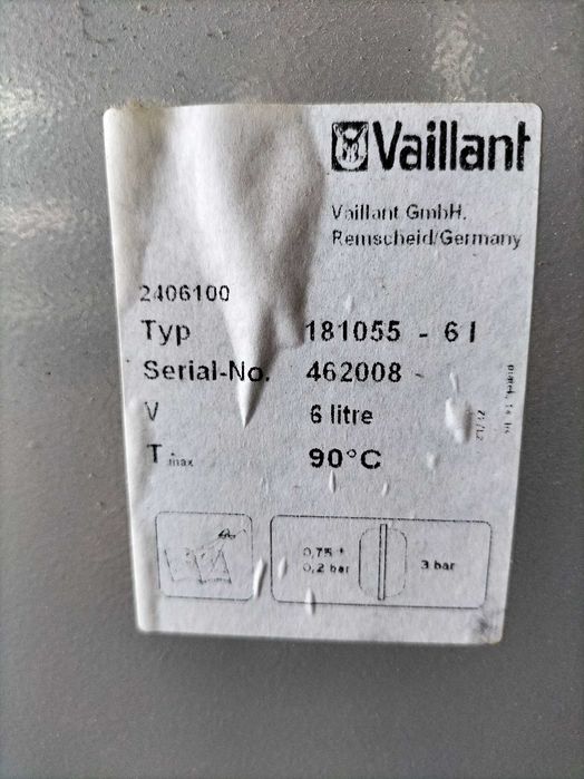 Używany kocioł gazowy Vaillant