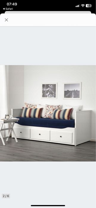 Łóżko ikea Hemnes rozkladame 80x200 z szufladami Transport!!!