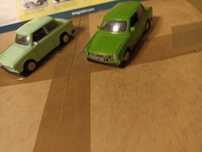 2 modele samochodów z czasów PRL NRD Trabant