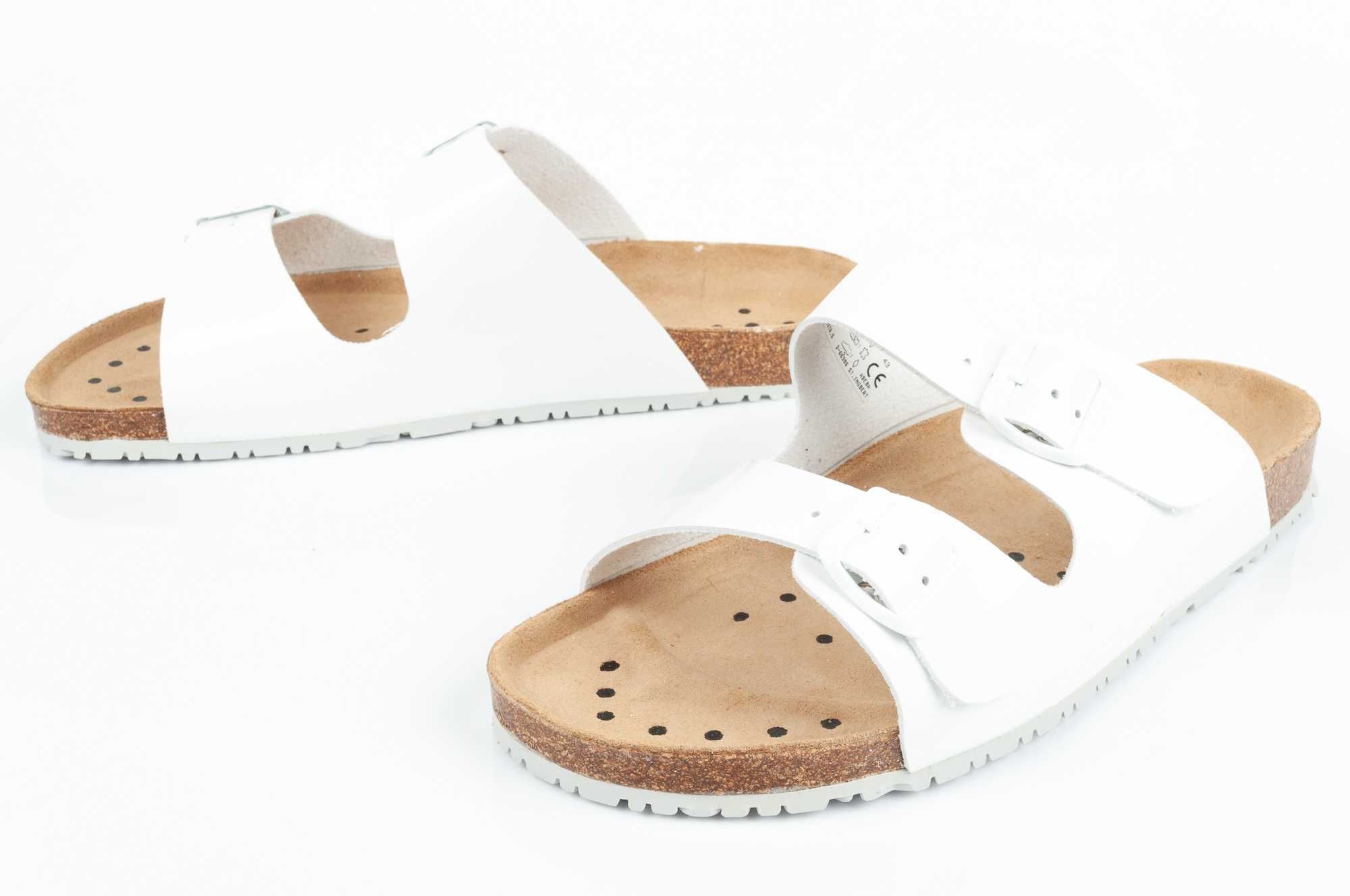 Klapki sandały robocze Abeba Sandals White [8087] różne rozmiary