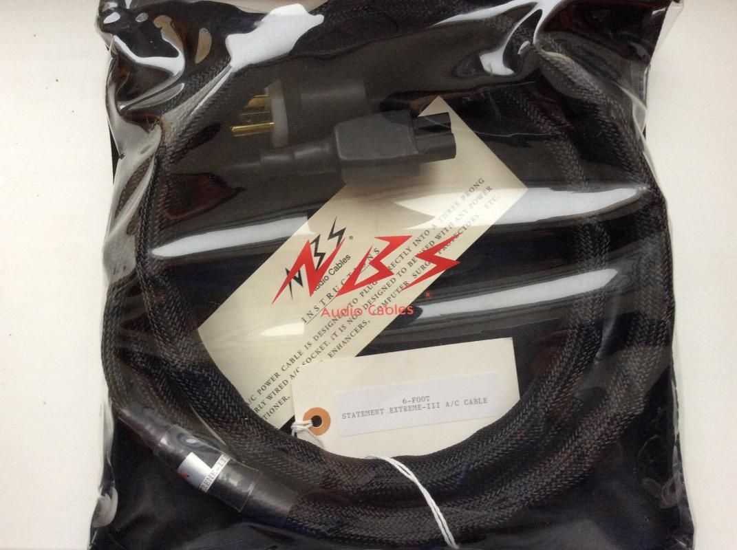 Hi-End сетевой  кабель NBS STATEMENT EXTREME III hi-end