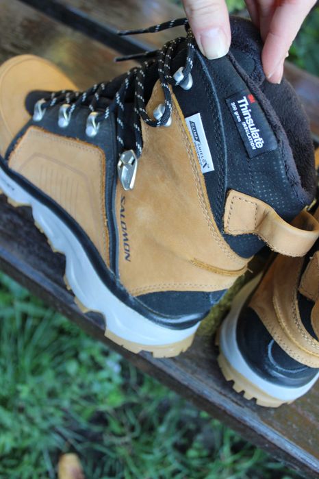 Ботінки, чобати чоловічі високі зима salomon switch 2 cs wp