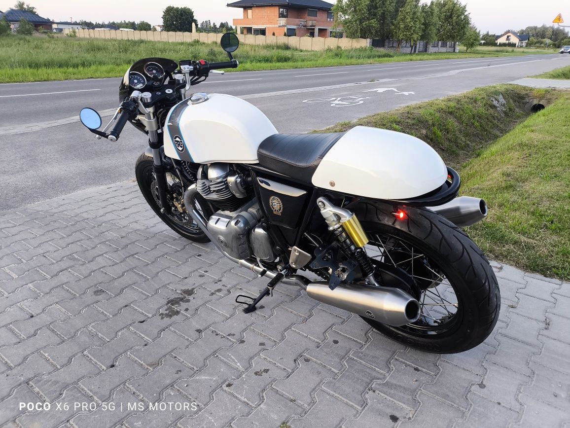 Royal Enfield 650 Continental 2020 rok A2  ABS dealny cafe racer