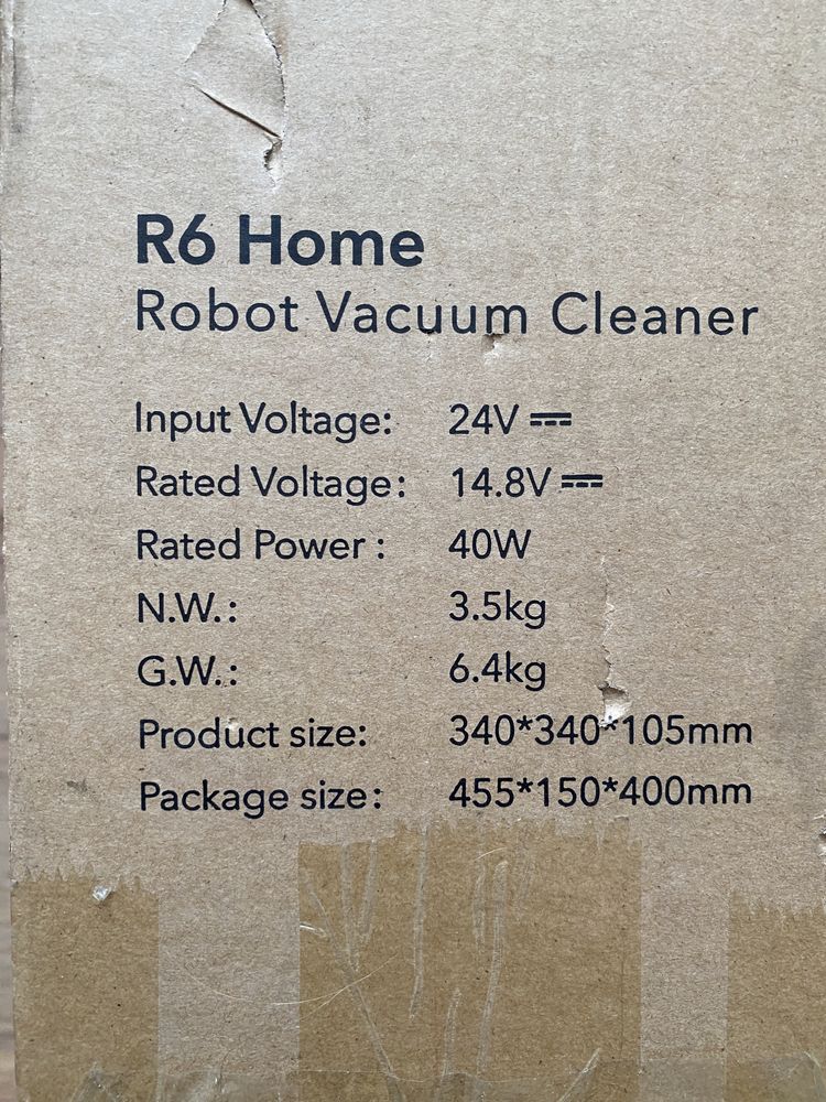 Робот пылесос Puppyoo R6 Home Robot Vacuum Cleaner