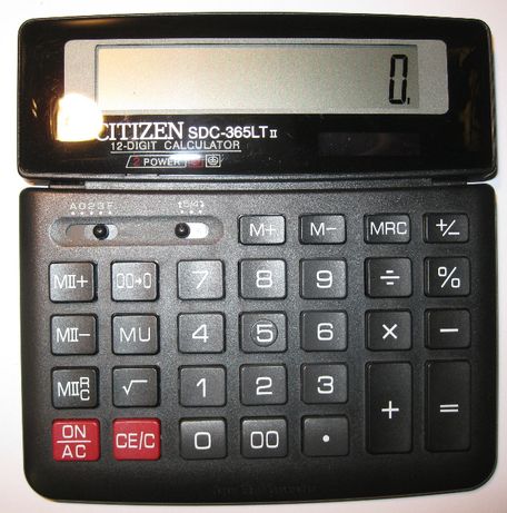Калькулятор оригиальный Citizen SDC365LTII самовывоз