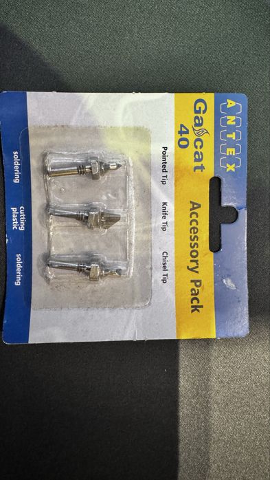 Ponteiras ferro soldar a gas marca Antex