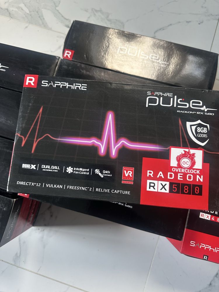 Коробки для відеокарт nvidia та radeon. Багато!