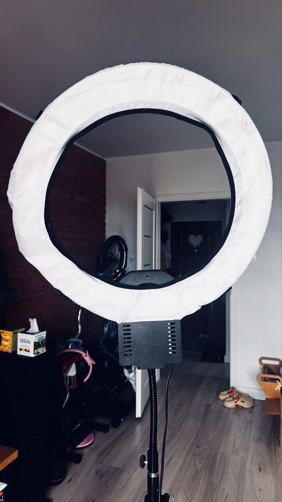 Lampa pierścieniowa do makijażu, rzęs