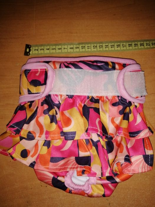 Многоразовый подгузник для собак. Трусы подгузник.