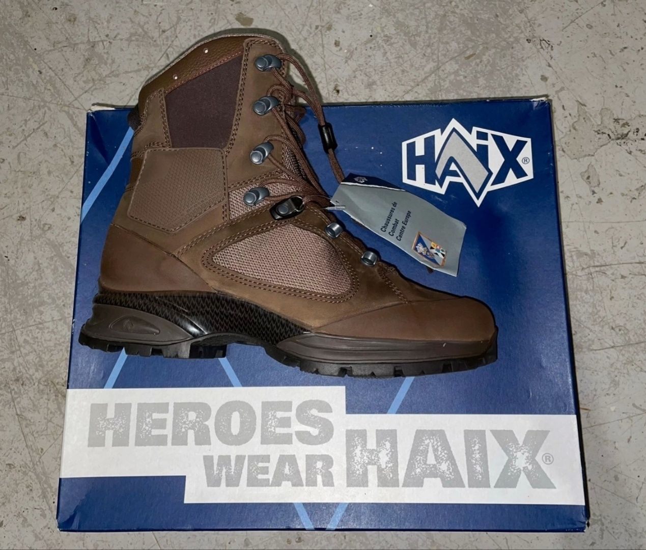 Botas haix gore-tex novas - tam. 41