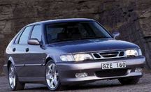 SAAB 900 NG/ 9-3 OG reperaturka błotnika lewy tył 5D 93-03