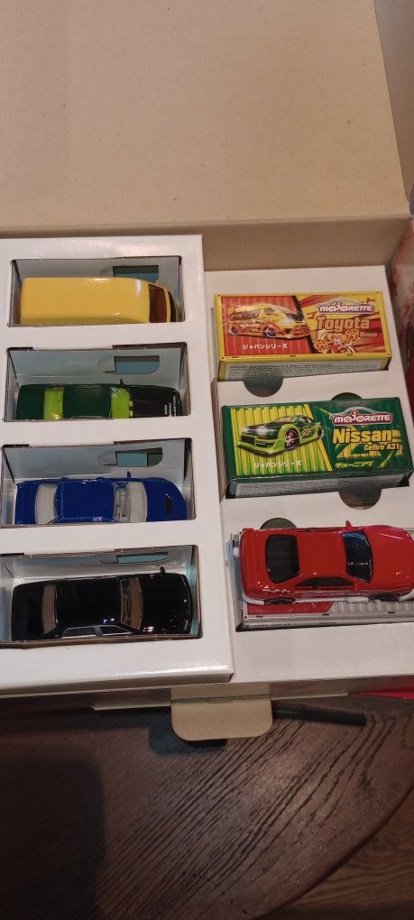 Zestaw modeli firmy Majorette edition Japan style Tuning 6 modeli