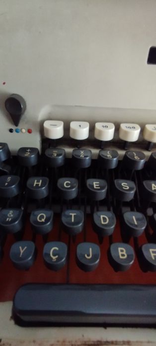 Máquina escrever vintage