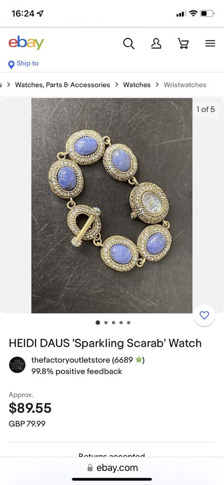 Часы Heidi Daus