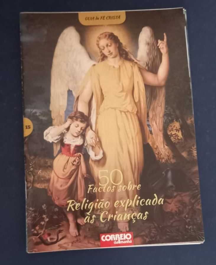 Livro Fascículo 50 factos sobre religião explicada às crianças