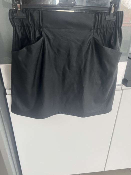 Spódnica z eko skóry XL Sinsay