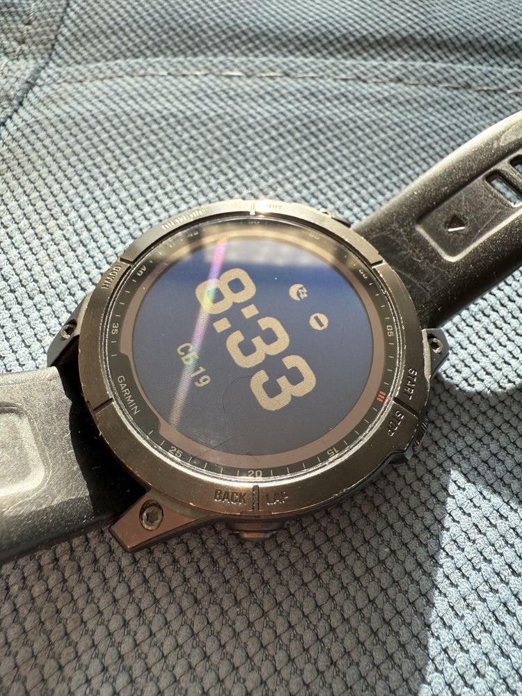 Garmin 7 saphire solar титановий корпус надійне скло
