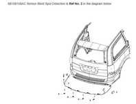 Chrysler Dodge Ram Moduł Martwego Pola/Sensor-Blind Spot Detection